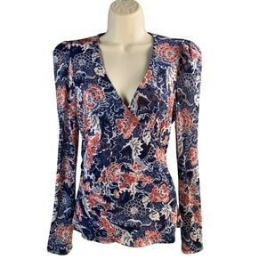 Y2k Top Womens Small Floral Mesh Fairy Grunge Boho Whimsigoth Indie